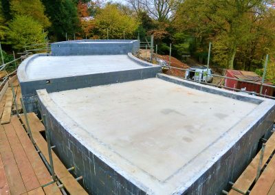 Flat Curved Roof